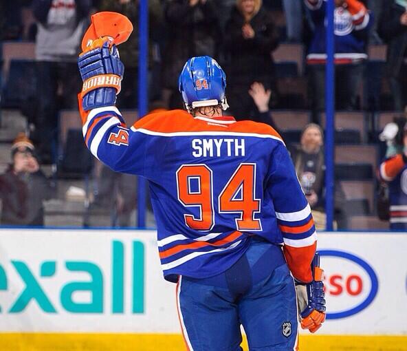 Ryan Smyth makes emotional exit after Oilers win