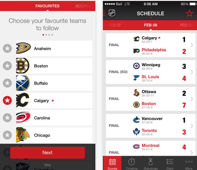 NHL Scores: Live NHL scores from tonight's games